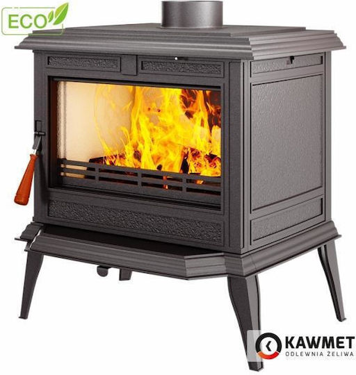 Kawmet Premium Prometeus S11 Eco Fontă Soba pe lemne 8.5kW Negru