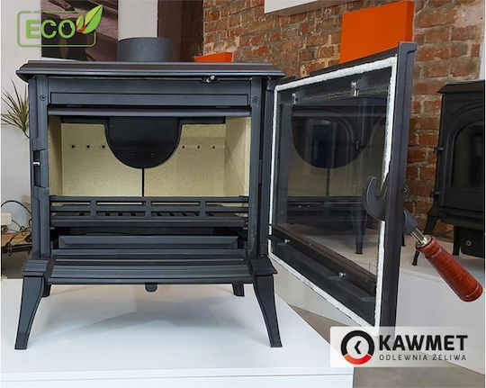 Kawmet Premium Prometeus S11 Eco Fontă Soba pe lemne 8.5kW Negru
