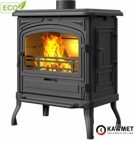 Kawmet Premium Eos S13 Eco Cast Iron Wood Stove 10kW Black