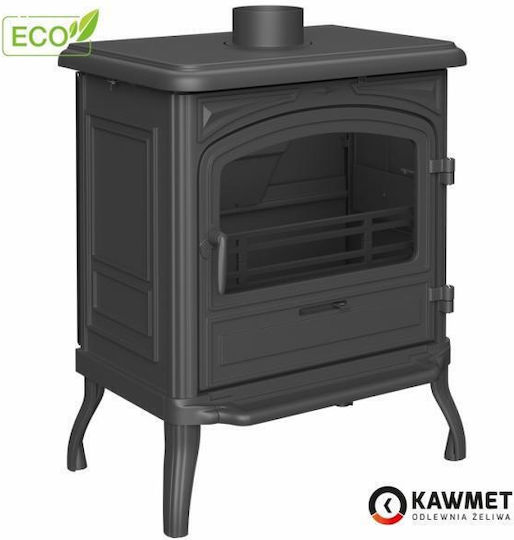 Kawmet Premium Eos S13 Eco Cast Iron Wood Stove 10kW Black
