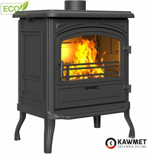 Kawmet Premium Eos S13 Eco Cast Iron Wood Stove 10kW Black