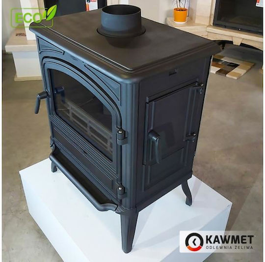 Kawmet Premium Eos S13 Eco Cast Iron Wood Stove 10kW Black