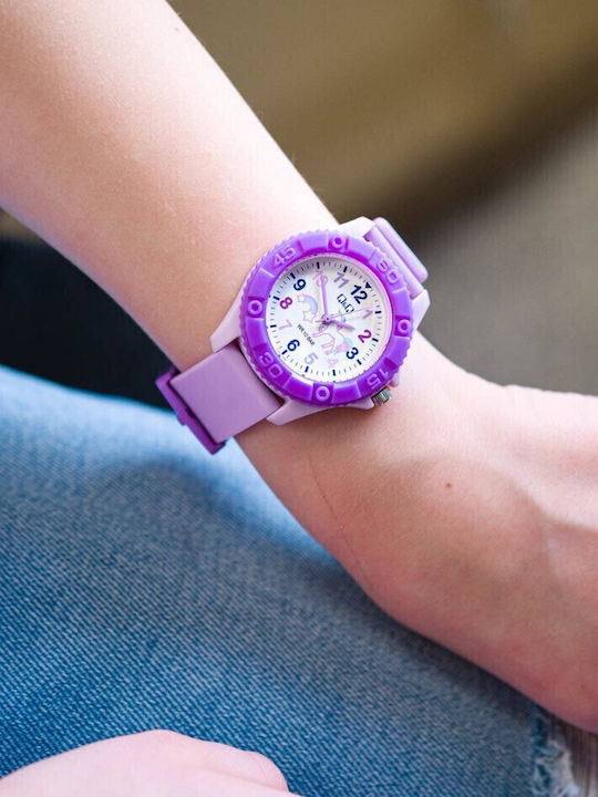 Q&Q Kids Analog Watch with Rubber/Plastic Strap Q&Q Kids Analog Watch with Rubber/Plastic Strap