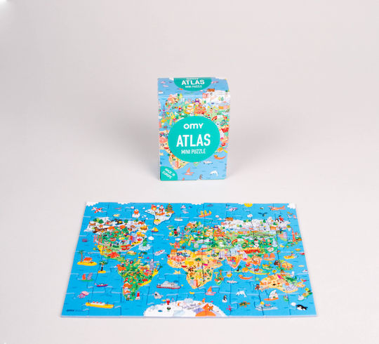 Παιδικό Puzzle Atlas 54pcs Omy