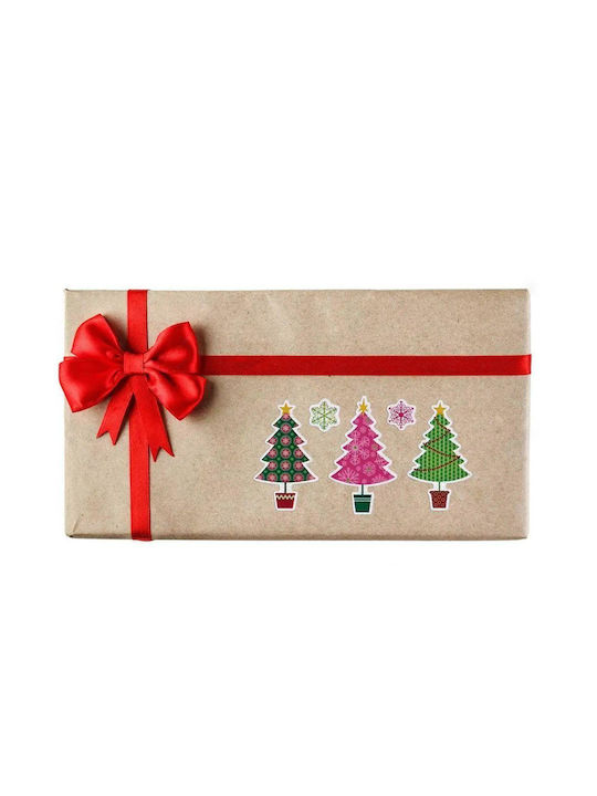 Exas Paper Xmas Trees Christmas Stickers with Tree 11x31cm