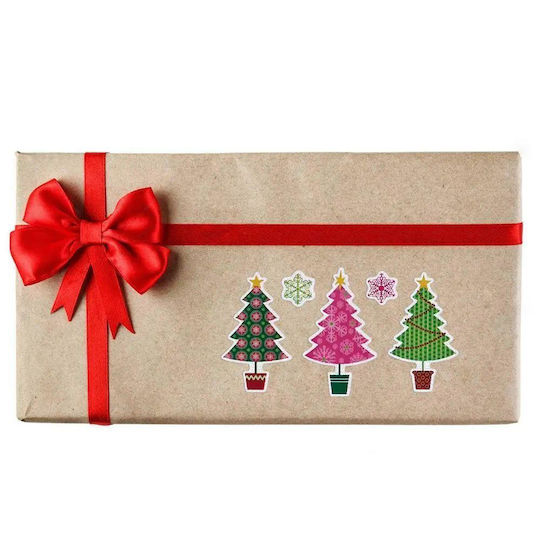 Exas Paper Christmas for Wall with Design Δέντρου Xmas Trees