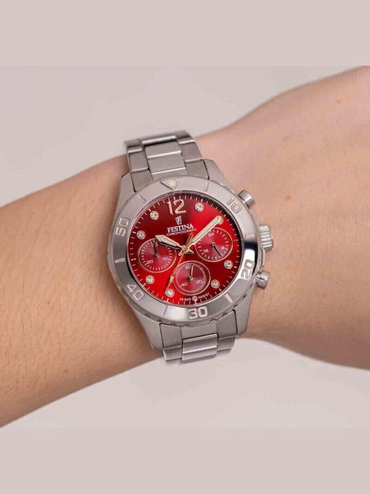 Festina Crystals Uhr mit Batteriewerk Festina Crystals Uhr mit Batteriewerk