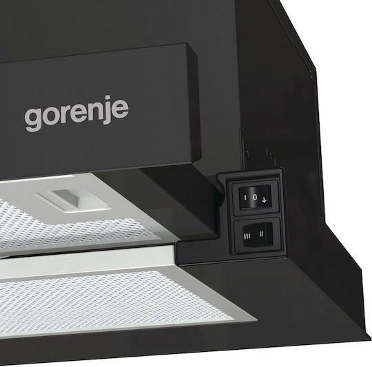 Gorenje TH60E3B Sliding Vent Hood 60cm Black