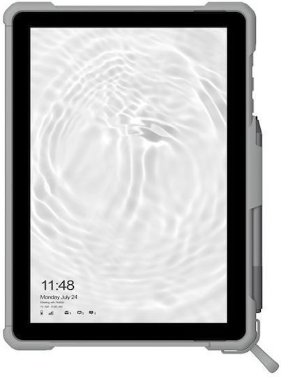 UAG Plasma Healthcare Back Cover Ανθεκτική White/Grey (Microsoft Surface Go 3/Go 2/Go)