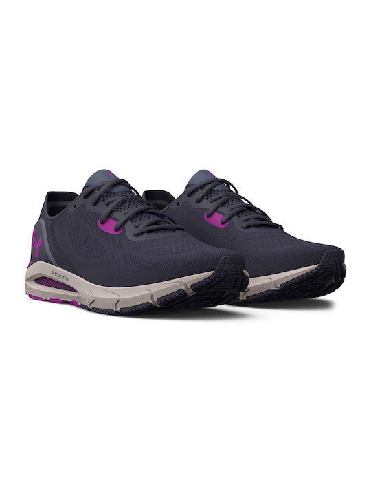 Under Armour HOVR Sonic 5 Γυναικεία Running Μωβ