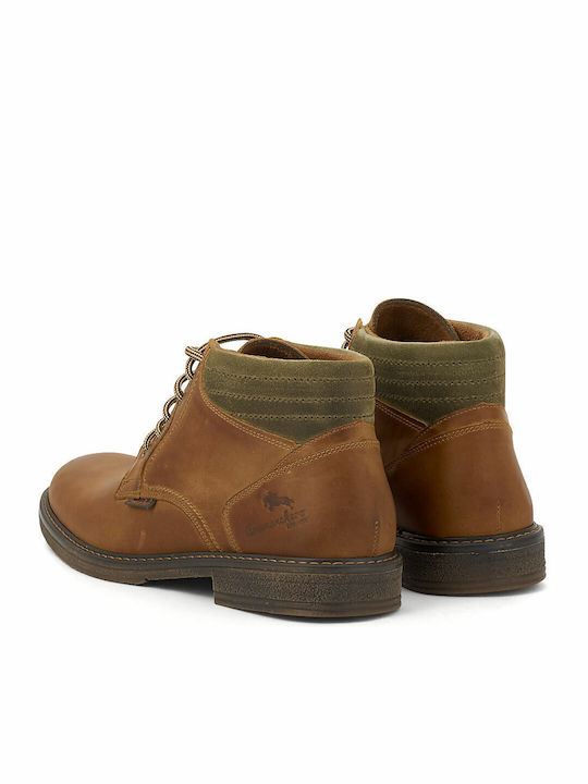Leather Tabac Brown Boots