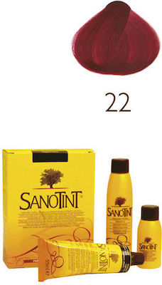 Sanotint Classic Set Hair Dye no Ammonia 22 Claret - Fruit of the Forest 125ml