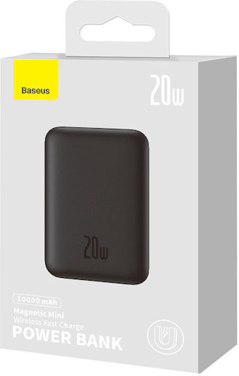 Baseus PPCX030001 Power Bank 10000mAh 20W с USB-C порт Черен