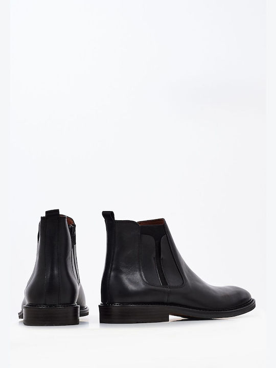 Leather Black Chelsea Boots