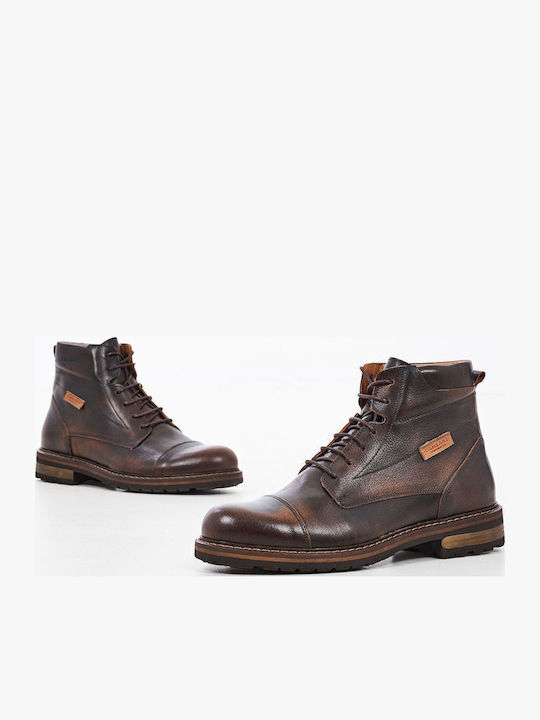 Leder Braun Stiefel