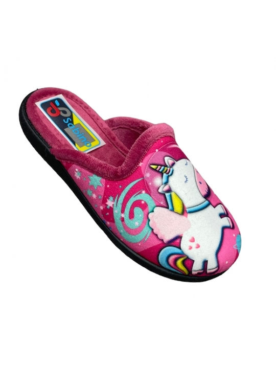 CHILDREN'S SLIPPERS HOUSE SLIPPERS SABINO 4300.386-FUXIA 4300.386-FUXIA