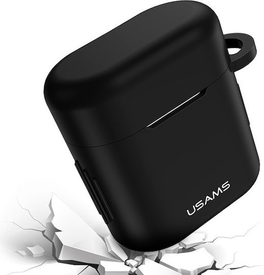 Usams US-BH501 Θήκη Σιλικόνης σε Μαύρο χρώμα για Huawei Freebuds Pro 2