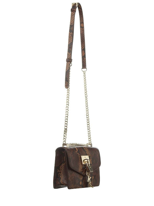 Elissa Damen-Schultertasche aus Leder Chestnut