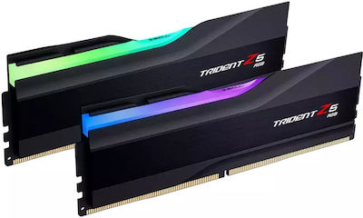 G.Skill Trident Z5 RGB 32GB DDR5 RAM cu 2 module (2x16GB) și Viteză 7200 pentru Desktop