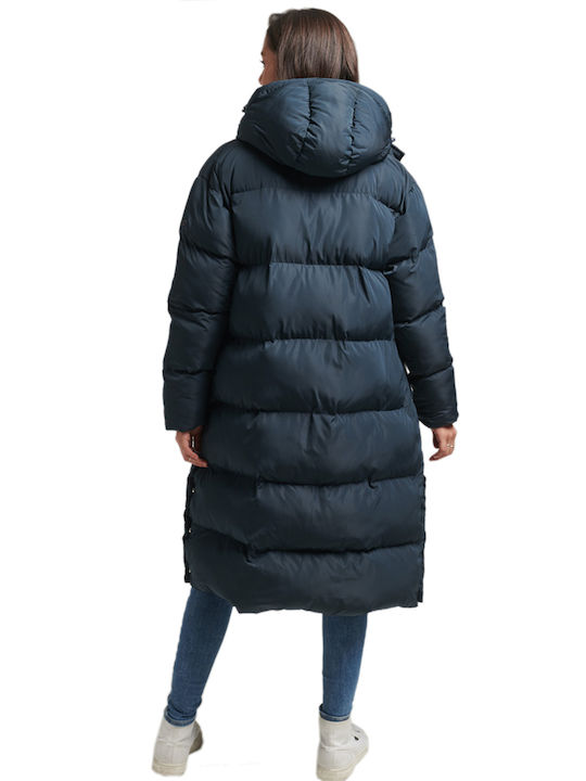 Superdry Jachetă Puffer Eclipse Navy