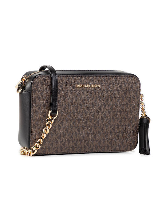 Women's Leather Crossbody Bag Brown