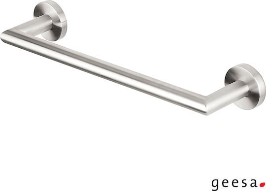 Geesa Nemox Calea ferată de Baie Simplă De Perete cu șuruburi 30x7.4cm Chrome Geesa Nemox Calea ferată de Baie Simplă De Perete cu șuruburi 30x7.4cm Chrome