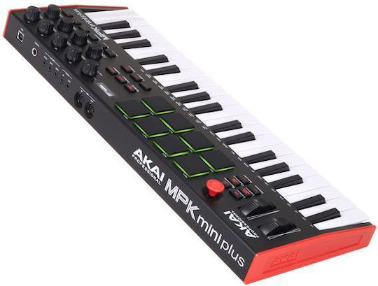 Akai Proffesional Midi Controller MPK mini Plus with 37 Keyboard Black
