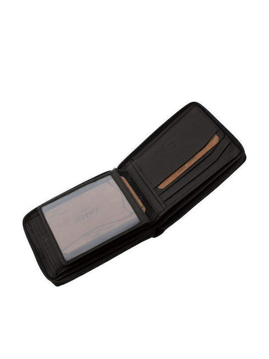 Δερμάτινο Ανδρικό Πορτοφόλι με RFID Μαύρο