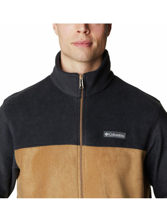 Steens Mountain Men's Fleece Cardigan Gray
