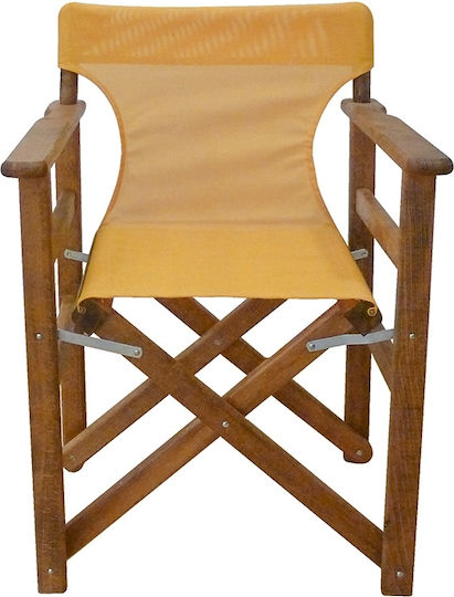 Director's Torino Walnut / Yellow 59x51x85cm