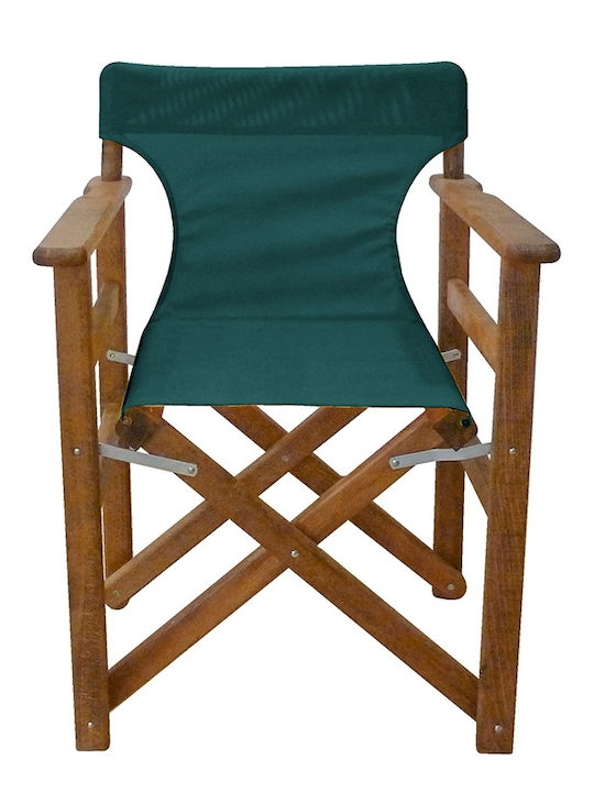 Director's Chair Wooden Torino Karydi / Kyparissi 1pcs 59x51x85cm.