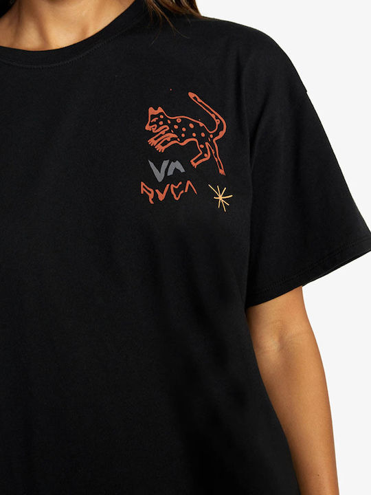 Damen T-Shirt Schwarz