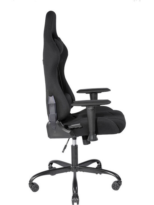 Deltaco DC220 Iron frame Καρέκλα Gaming Δερματίνης Μαύρη