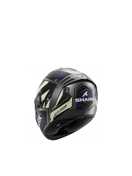 Shark Spartan RS Stingrey Full Face με Sun Visor ECE 22.06 Shark Spartan RS Stingrey Full Face με Sun Visor ECE 22.06