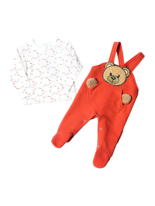 Dreams by Joyce Baby-Strampler Orange