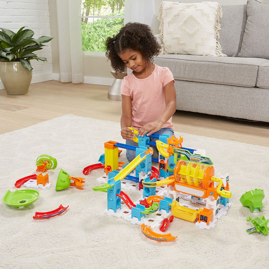 Vtech Joc de construcție din plastic Marble Rush Super Action Set pentru copii de 4++ ani