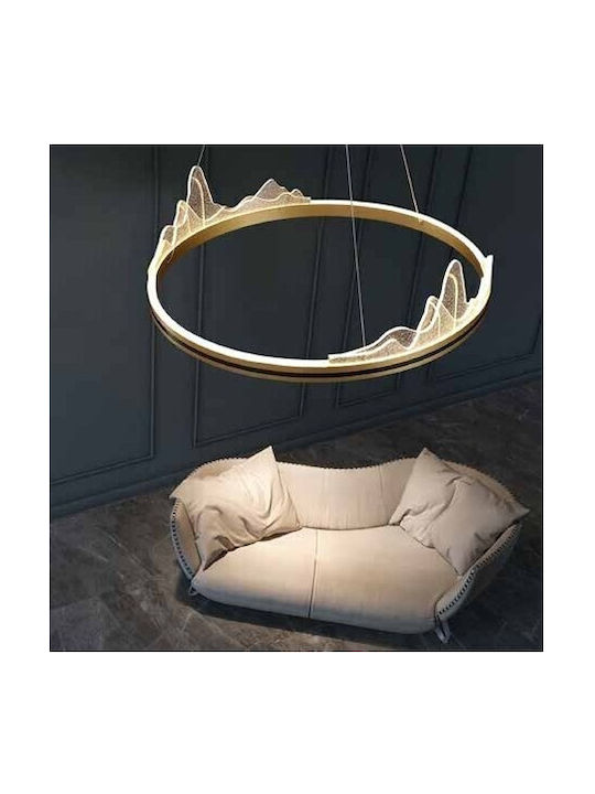 Eurolamp Pendant Lamp with Built-in LED Gold