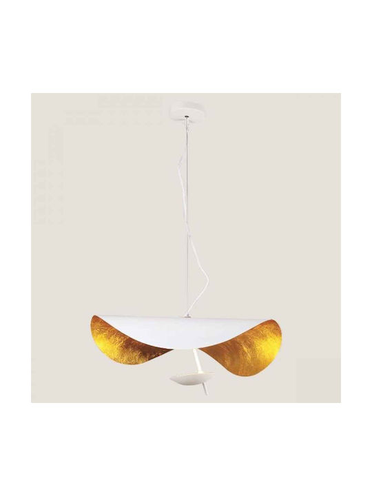 Eurolamp Pendant Light LED with Warm White Light White