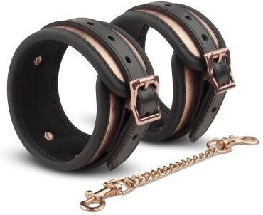 Rosy Gold Kinky Set BDSM Kit σε Μαύρο Χρώμα 9τμχ
