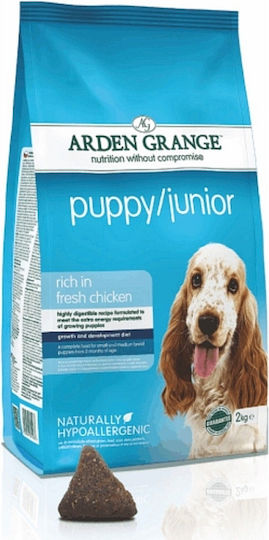 Arden Grange Puppy/Junior 6kg Dry Food for Medium Breed Puppies with Chicken