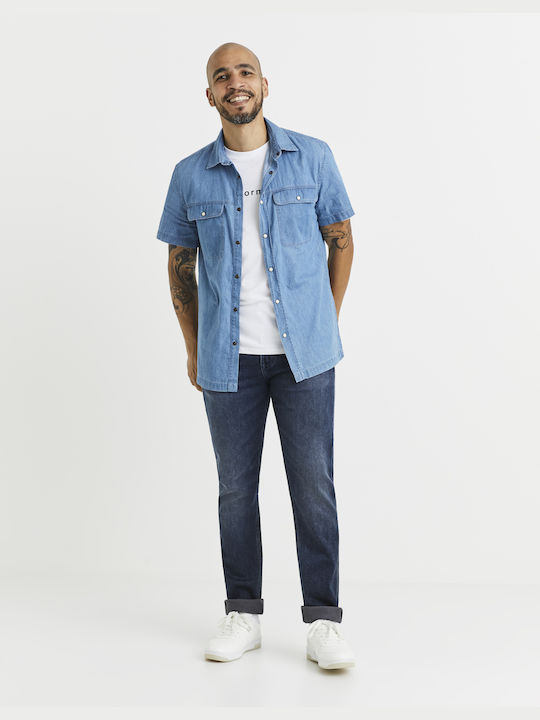 Celio Jeans Jeans Vokover15 - BLUE BLACK