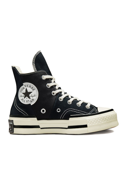 Chuck 70 Plus Seasonal Flatforms Μποτάκια Black / Egret