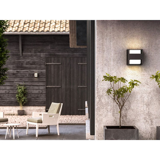 Philips MyGarden Arbour Aplică Exterioară Montată pe Perete LED IP44 4.5W cu Alb Natural Lumină 12.7x13x13εκ.