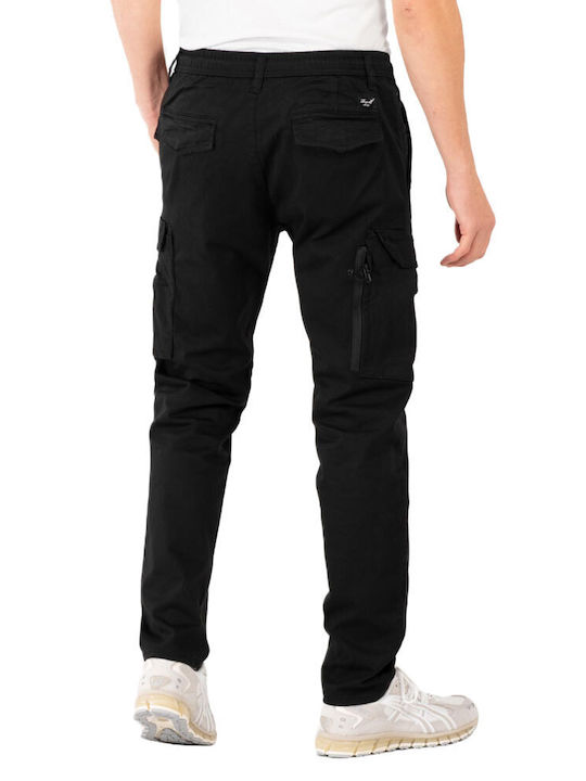 REELL REFLEX EASY CARGO PANTS BLACK