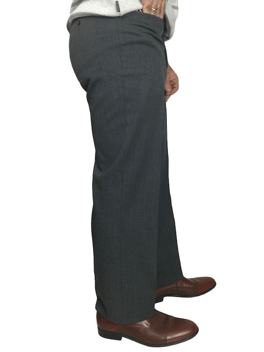 TROUSERS BUTCHERS ANTHRACITE X302 TIPTOP TAILORS (X302-CHARCOL-4-)