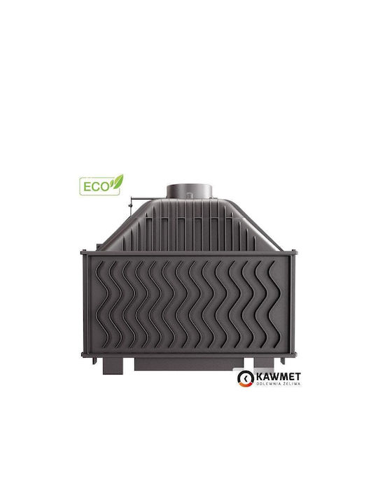 Kawmet W16 Eco Ενεργειακό Τζάκι Ξύλου 16.3kW Ίσιο με Ανοιγόμενη Πόρτα