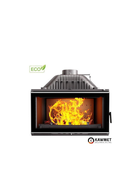 Kawmet W16 Eco Ενεργειακό Τζάκι Ξύλου 16.3kW Ίσιο με Ανοιγόμενη Πόρτα