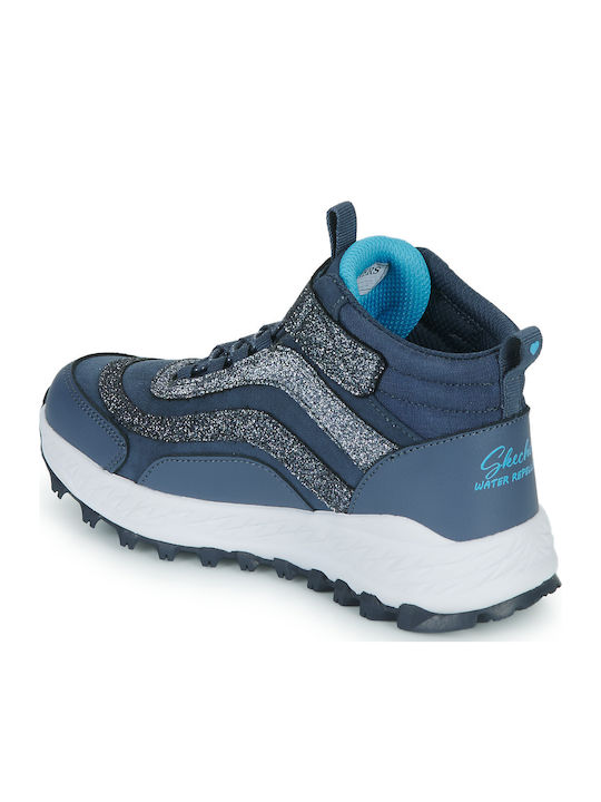 Fuse Tread Kinderstiefeletten mit Klettverschluss Blau