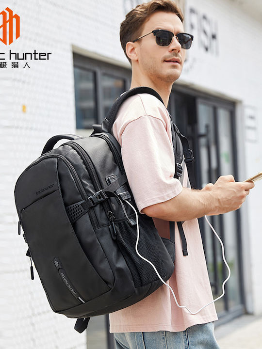Arctic Hunter B00388 Wasserdicht Tasche Rucksack für Laptop 15.6" in Schwarz Farbe