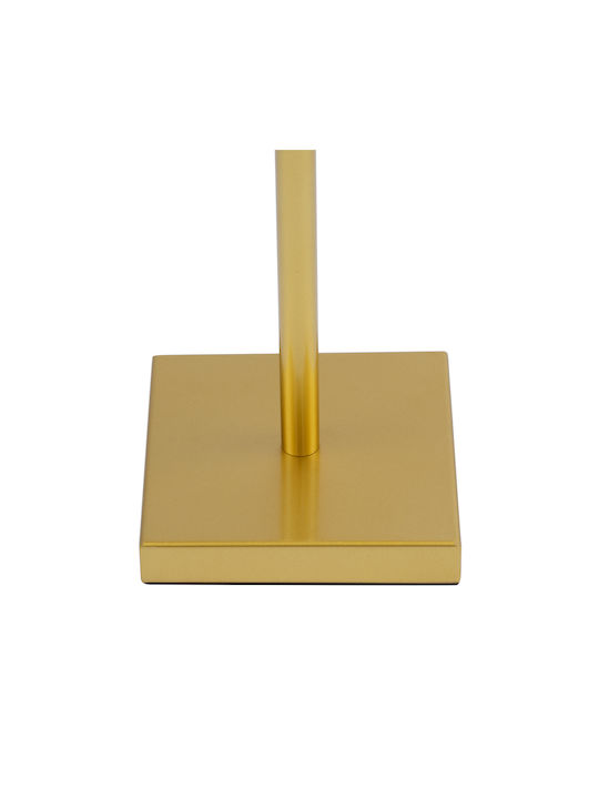 GloboStar Nega Outdoor Floor Lamp LED for Outdoor Space 2.2W with Warm White Light IP44 Gold